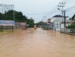 Sungai Batang Tarusan Meluap, 1.098 KK Terdampak Banjir