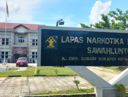 Daya Tampung Lapas Narkoba Sawahlunto Masih Memadai 