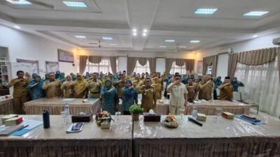 Untuk Singkronkan Progam, TP PKK Tanah Datar Rakor dengan OPD