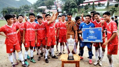 SMAN 1 Solok Juara Smansa Cup II Usai Tumbangkan SMAN 1 Sawahlunto.