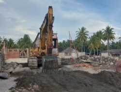 Pekerjaan Jembatan Tiku Lamo Sudah Mencapai 80 persen