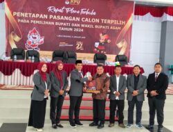 KPU Agam Tetapkan Paslon Bupati dan Wabup Terpilih