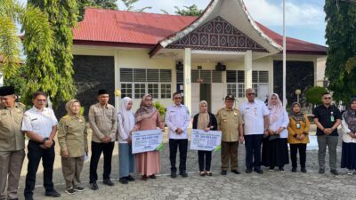 BPJS Ketenagakerjaan Cabang Padang Serahkan Manfaat Jaminan Kematian kepada Ahli Waris Secara Simbolis di Sumbar
