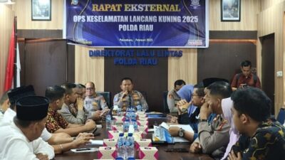 Polda Riau Gelar Operasi Keselamatan Lancang Kuning 2025 Mulai 10 Februari