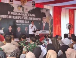 Ketahanan Pangan Jadi Prioritas, Polda Riau dan Wamentan Tanam Jagung dan Cabai di Okura