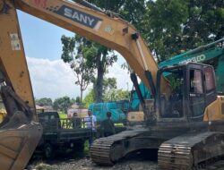 Bongkar PETI di Pasbar, Delapan Tersangka dan Dua Alat Berat Diamankan
