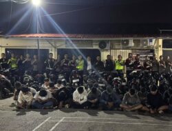 Polres Solok Kota  Amankan Sejumlah Remaja yang Diduga akan Tawuran 