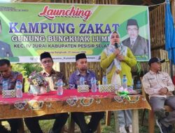 Kampung Zakat Nagari Gunung Bungkuak Lumpo Diluncurkan