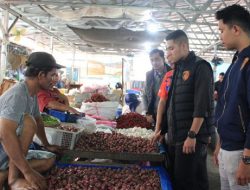 Gagal Panen Picu Kenaikan Harga! Satgas Pangan Polresta Pastikan Stok Aman di Pekanbaru