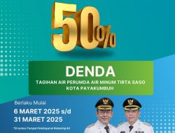 PAM Tigo Hadirkan Program Keringanan Denda Keterlambatan