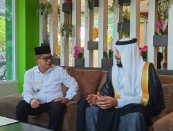 Wabup Pessel Risnaldi Sambut Syekh Abdurrahman Al-Ausy di BIM