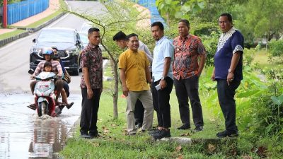 Jelang Idul Fitri, Jalan Rusak di Kota Pariaman Diperbaiki