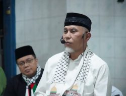Safari Ramadhan di Masjid Nurul Hidayah Tabek Patah, Gubernur Ingatkan Bahaya LGBT di Kalangan Remaja 