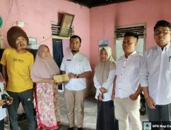 Dinas Sosial PPPA Pessel Berikan Santunan untuk Penderita Tumor