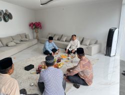 Kapolres Dharmasraya Pererat Silaturahmi dengan Rajo Koto Besar Sutan Riska Tuanku Kerajaan