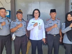 Kakanwil Ditjen Pas Sumbar Kunjungai Lapas Kelas II B Lubuk Basung