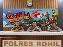 Polres Rohil Siap 100 Persen Gelar Karhutla Fun Run 2025