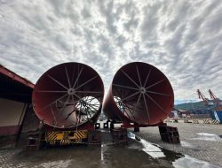 Karya Anak Bangsa! PT Semen Padang Produksi Shell Kiln Seberat 138 Ton
