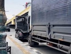 Viral! Supir Truk Ngaku Dipalak Polantas Pekanbaru