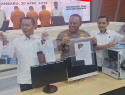 Polda Riau Bongkar Sindikat Pemalsuan Dokumen Resmi, Empat Tersangka Ditangkap