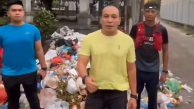 Kapolda Riau Temukan Sampah Menumpuk Saat Lari Pagi, Langsung Sentil Dir Krimsus Lewat Pantun