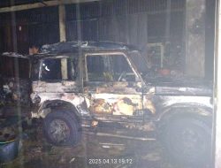 Bakar Sampah, Tiga Toko dan Satu Mobil di Sungai Limau Malah Hangus