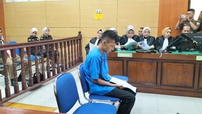 In Dragon Jalani Sidang Perdana di PN Pariaman 