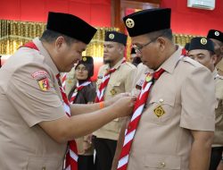 Kamabicab Lantik Pengurus Kwarcab 0316 Kota Pariaman