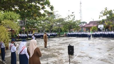 Paskibra SMPN 4 Pariaman Diapresiasi Walikota