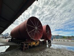 PT Semen Padang Kirim Shell Kiln Raksasa 138 Ton: Bukti Anak Bangsa Mampu Produksi Industri Berat