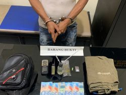 Polres Agam Tangkap Residivis Narkoba