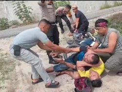 Aksi Dramatis di Indragiri Hulu, Dua Pengedar Sabu Ditangkap Polisi Saat Operasi Mendadak