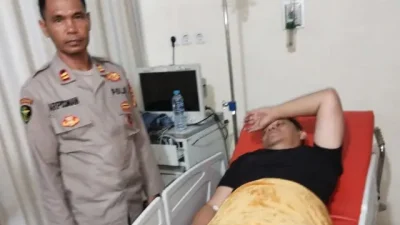 Wakapolres Kuansing Ditabrak Pembalap Liar Saat Razia, Alami Patah Tulang