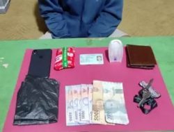 Mahasiswa di Pekanbaru Ditangkap Bawa 100 Gram Sabu di SPBU Arifin Ahmad