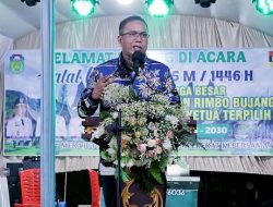 Wakil Walikota Pariaman Hadiri Halal Bihalal dan Pengukuhan PKDP Rimbo Bujang