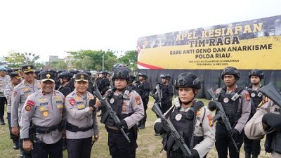 Tim RAGA Hadir Jaga Riau dari Gangguan Anarkis