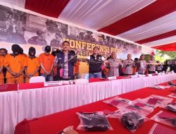 Polda Riau Tahan 169 Pelaku Premanisme, 13 di Antaranya Masih di Bawah Umur