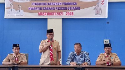 Wabup Pessel Terpilih Jadi Ketua Kwarcab 0301