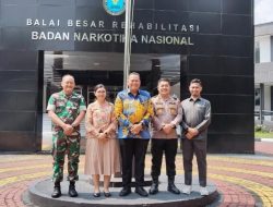 Pemko Pariaman Kunjungi Balai Besar Rehabilitasi BNN, Bahas Penanganan Penyalahguna Narkotika