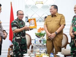 Danrem 032/Wirabraja Kunjungi Pemko Pariaman, Bahas Kesiapsiagaan Bencana dan Potensi Daerah