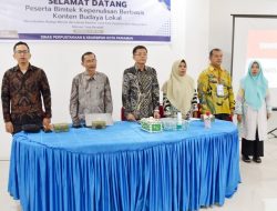 Dispersip Pariaman Gelar Bimtek Kepenulisan Berbasis Budaya Lokal