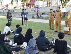 Wawako Mulyadi Tinjau Latihan Fisik Peserta Bimbel Sekolah Kedinasan di Pariaman