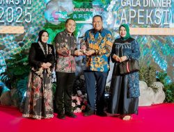 Walikota Pariaman Hadiri Gala Dinner Munas VII Apeksi di Surabaya