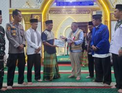 Bantuan Bagi Korban Kebakaran di Nagari Tabek Diserahkan