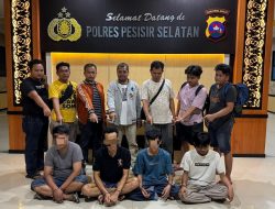 Pengedar dan Pemakai Sabu Diringkus Polres Pesisir Selatan
