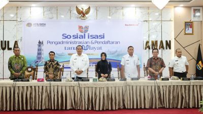 Walikota Pariaman Buka Sosialisasi Pendaftaran Tanah Ulayat