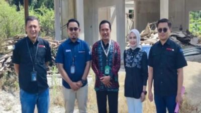 BRI Sungaipenuh Salurkan Bantuan Pembangunan Tempat Wudu Mushalla Kemenag Kerinci Melalui Program TJSL