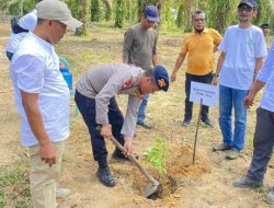 Danden Gegana Hadiri Aksi Penghijauan Nusantara di Kampar, Ini Pesannya