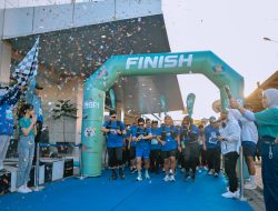 Pekerja BRI Padang Ikuti Fun Run Rayakan HUT ke-26 Serikat Pekerja BRI