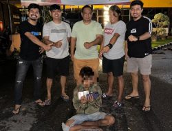 Tim Klewang Polresta Padang Tangkap Pencuri Tas Berisi HP dan Uang di Pasar Raya